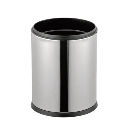 Kale Public Çöp Kutusu 3 L Kapaksız Krom - 410200600378 - Çöp Kutusu