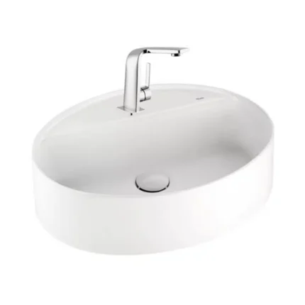 Kale Smartedge 40x50 Oval Lavabo - 310200200005 - Tezgah Üstü Lavabo