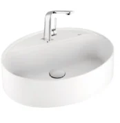 Kale Smartedge 40x50 Oval Lavabo Mat Beyaz