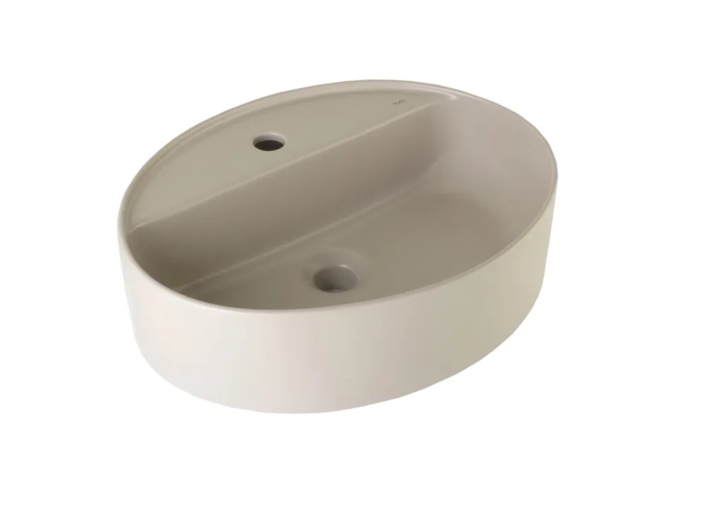 Kale Smartedge 40x50 Oval Lavabo Mat Vizon Kale Smartedge 40x50 Oval Lavabo Mat Vizon