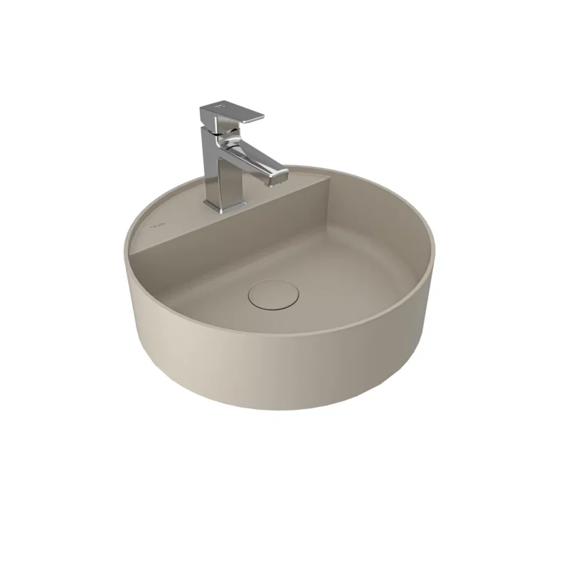 Kale Smartedge Ø45 Yuvarlak Lavabo Mat Vizon - 310200200014 - Tezgah Üstü Lavabo