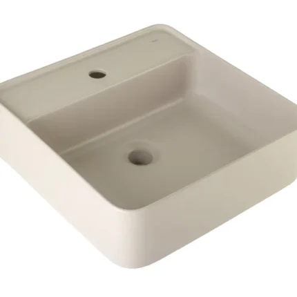 Kale Smartedge 45x45 Kare Lavabo Mat Vizon - 310200200019 - Tezgah Üstü Lavabo