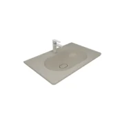 Kale Zero 2.0 80x50 Etajerli Lavabo Mat Vizon