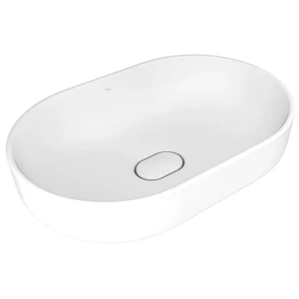 Kale Zero 2.0 60x40 Oval Çanak Lavabo Mat Beyaz - 310200200461 - Çanak Lavabo