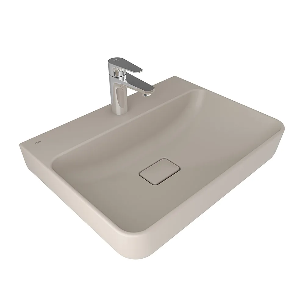 Kale Zero 2.0 60x45 Dikdörtgen Lavabo Mat Vizon Kale Zero 2.0 60x45 Dikdörtgen Lavabo Mat Vizon - 310200200469 - Tezgah Üstü Lavabo