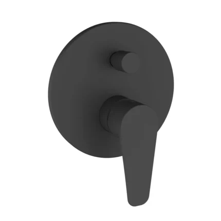 Kale Zero Ankastre Banyo Bataryası-Sıva Üstü (Siyah) - 310201200121 - Ankastre Banyo Bataryası