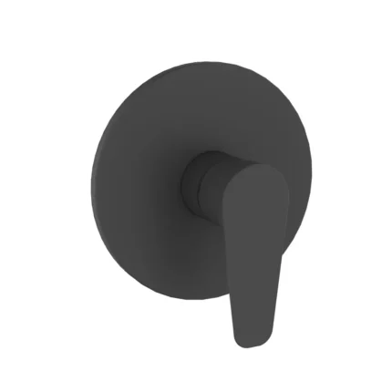 Kale Zero Ankastre Duş Bataryası-Sıva Üstü (Siyah) - 310201200123 - Ankastre Duş Bataryası