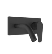 Kale Zero Ankastre Lavabo Bataryası Sıva Üstü (Siyah)