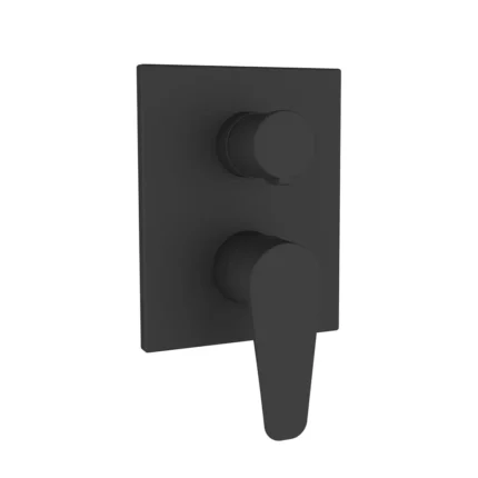 Kale Zero Pro Ankastre Banyo Bataryası-Sıva Üstü (Siyah) - 310201200090 - Ankastre Banyo Bataryası