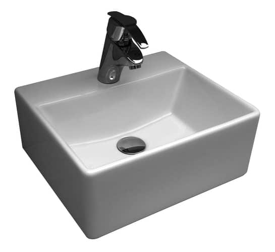 serel dikdortgen lavabo 35x40 2041TxS110H Serel Dikdörtgen Lavabo 35x40 - 2041TxS110H - Mini Lavabo