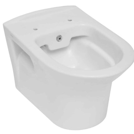 Serel Nita Yuvarlak Kanalsız Asma Klozet 52x35.5 - NT36ODS110H - Asma Klozet