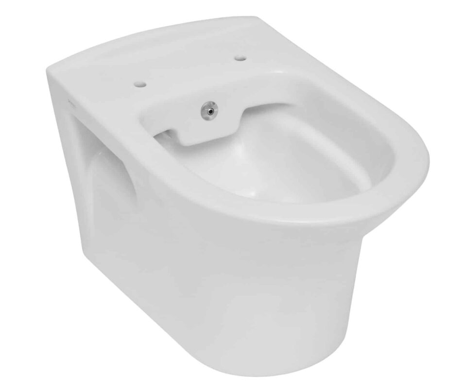 Serel Nita Yuvarlak Kanalsız Asma Klozet 52x35.5 - NT36ODS110H - Asma Klozet