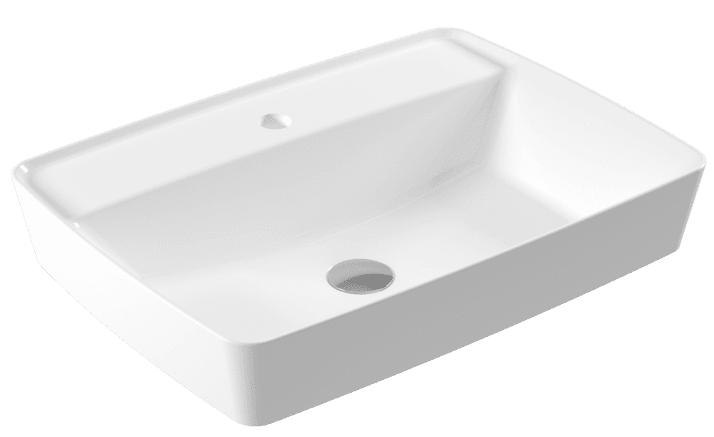 serel rita tezgah ustu lavabo 44x59 RT30TxS110H Serel Rita Tezgah Üstü Lavabo 44x59 - RT30TxS110H - Tezgah Üstü Lavabo