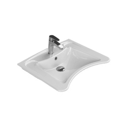 Turkuaz Bedensel Engelli Lavabo 60x49,5 - DB064I12U003Y02102 - Bedensel Engelli Ürünleri