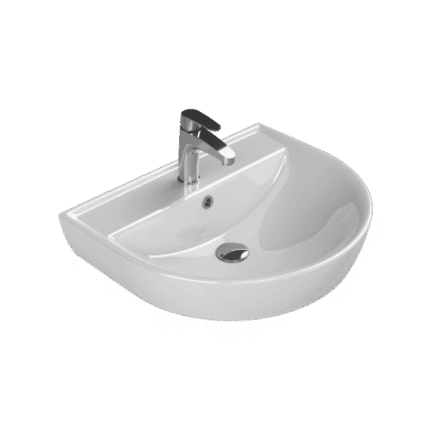 Turkuaz Bella Lavabo 50x60 cm - WB005I12U003Y02101 - Ayaklı Lavabo