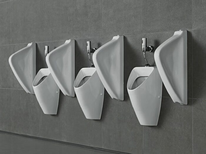 Turkuaz City Pisuvar Temiz Su Girişi Üstten