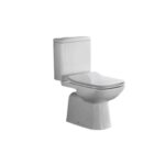 Turkuaz Duru Klozet + Bella Rezervuar (Duru Yavaş Kapanan PP Klozet Kapağı, Damla Çift Kademeli İç Takım Dahil)