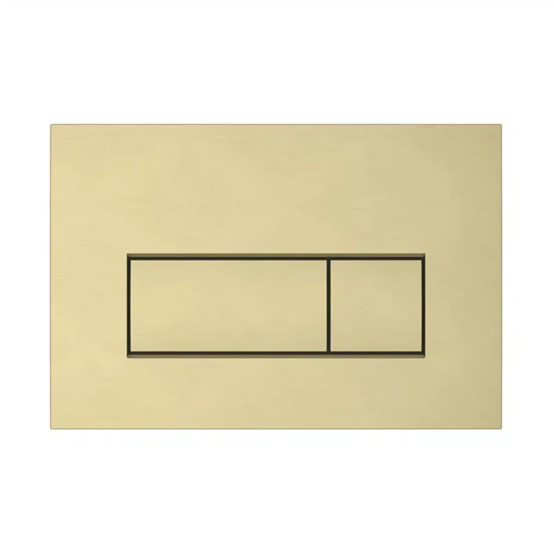 Vitra Root Square Kumanda Paneli Fırçalı Altın - 740-2325 - Kumanda Paneli
