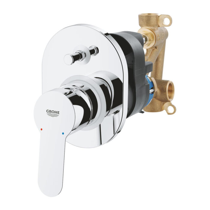 Grohe BauEdge Ankastre Banyo/Duş Bataryası - 29039000 - Ankastre Banyo Bataryası, Ankastre Duş Bataryası - 1