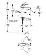 Grohe Eurosmart Lavabo Bataryası - 23324003 - Lavabo Bataryası - 1