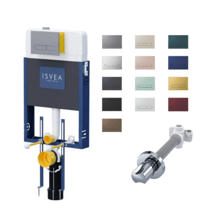 Isvea Gömme Rezervuar Seti Krom