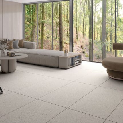 QUA Granit Seramik 60x120x0,7 Sg İvorie Terrazzo 1. Sınıf - S06MD415I0X10G0 - Duvar Seramikleri, Yer Seramikleri, Granit - Seramik