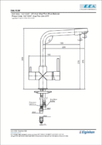ECA Çift Akışlı (Dual Flow) Eviye Bataryası - 102118361