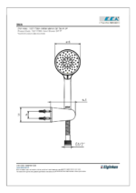 ECA Dalia Mafsallı Üst Takım 3F - 102117399 - 102117399 - Duş Başlığı El Duşu, Yağmur Duş Sistemleri - 1