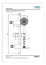 ECA Logica Plus Hareketli Üst Takım 5F Pvc - 102146098 - 102146098 - Duş Başlığı El Duşu, Yağmur Duş Sistemleri - 1