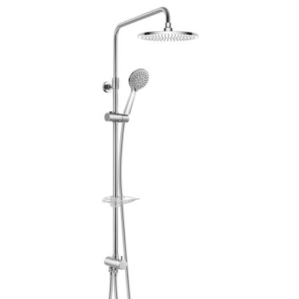 ECA Niobe Teleskobik Kolonlu Duş Sistemi Ø230 - 102158039 - 102158039 - Duş Başlığı El Duşu, Duş Paneli ve Kolonu, Yağmur Duş Sistemleri