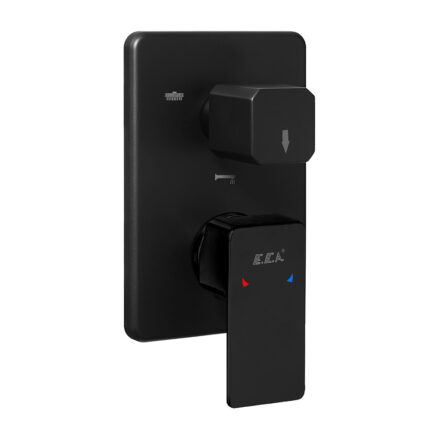 ECA Royal Ank Banyo Bataryası 3 Yollu Sıva Üstü Mat Siyah - 102167351C1-K