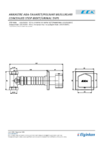 ECA Royal Ankastre Ara Kesme Valfi - 102151026 - 102151026 - Ara Musluk - 1