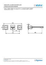 ECA Royal Ankastre Lavabo Bataryası 3 Delikli Duvardan Duz Çıkış Uçlu - 102106666