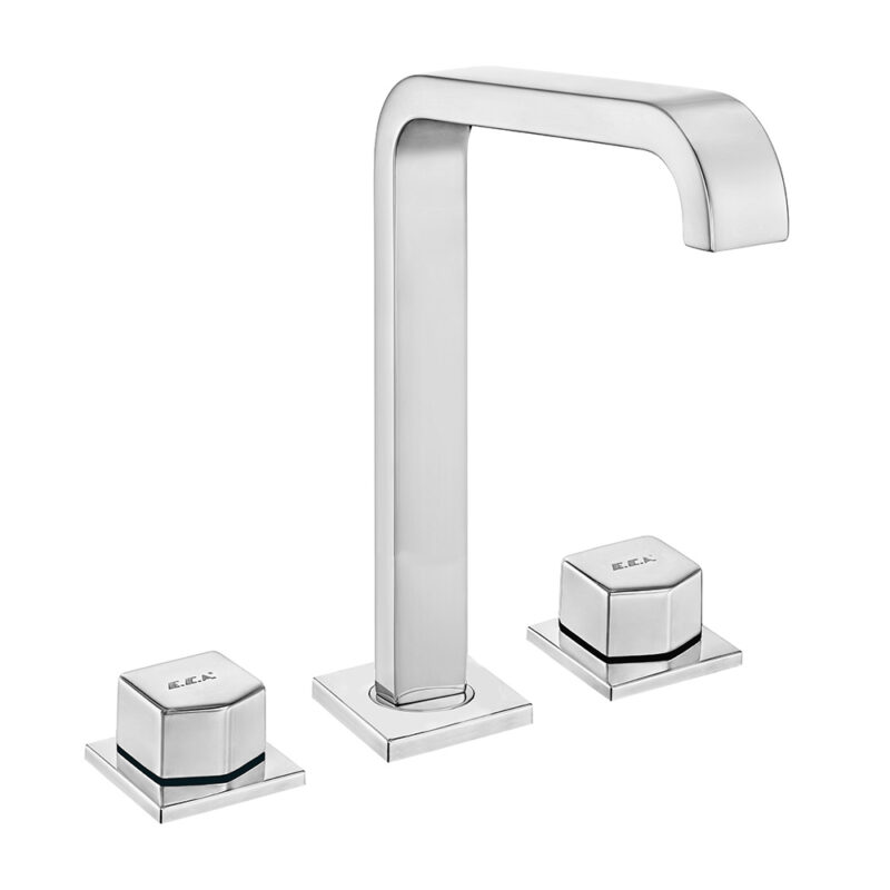 ECA Royal Ankastre Lavabo Bataryası 3 Delikli Tezgah Üstu - 102105666 - 102105666 - Ankastre Lavabo Bataryası, Üç Delikli Lavabo Bataryası
