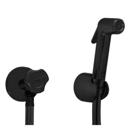 ECA Spiralli Taharet Musluğu Mat Siyah - 102111084C1