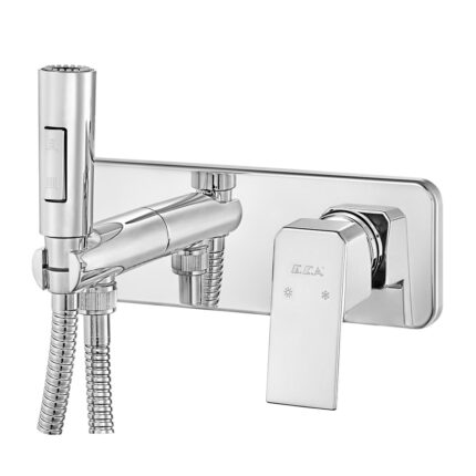 ECA Tiera Ankastre Taharet Bataryası El Duşlu Sıva Üstü - 102167005-Ke - 102167005-KE - Taharetmatik