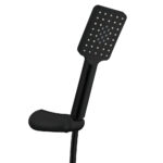 ECA Tiera Plus Mafsallı Üst Takım 3F Mat Siyah - 102117400C1 - 102117400C1 - Duş Başlığı El Duşu, Yağmur Duş Sistemleri