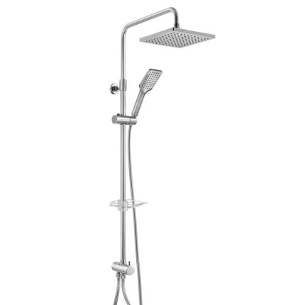 ECA Tiera Teleskobik Kolonlu Duş Sistemi 200X200 - 102158042 - 102158042 - Duş Paneli ve Kolonu, Yağmur Duş Sistemleri