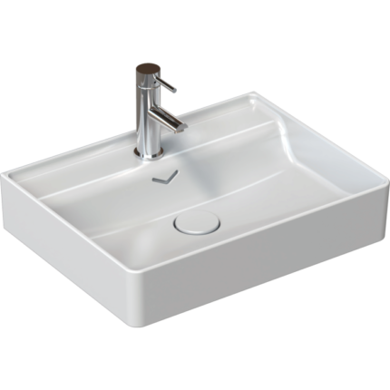 Isvea Artisan Edition Vea 61 cm Lavabo V-Flow - 10VA50061 - Dolap Uyumlu Lavabolar