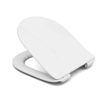 Isvea R80 Dp Klozet Kapağı Parlak Yavaş Kapanan Tak-Çıkar Slim Beyaz - 40R80200I - Klozet Kapağı