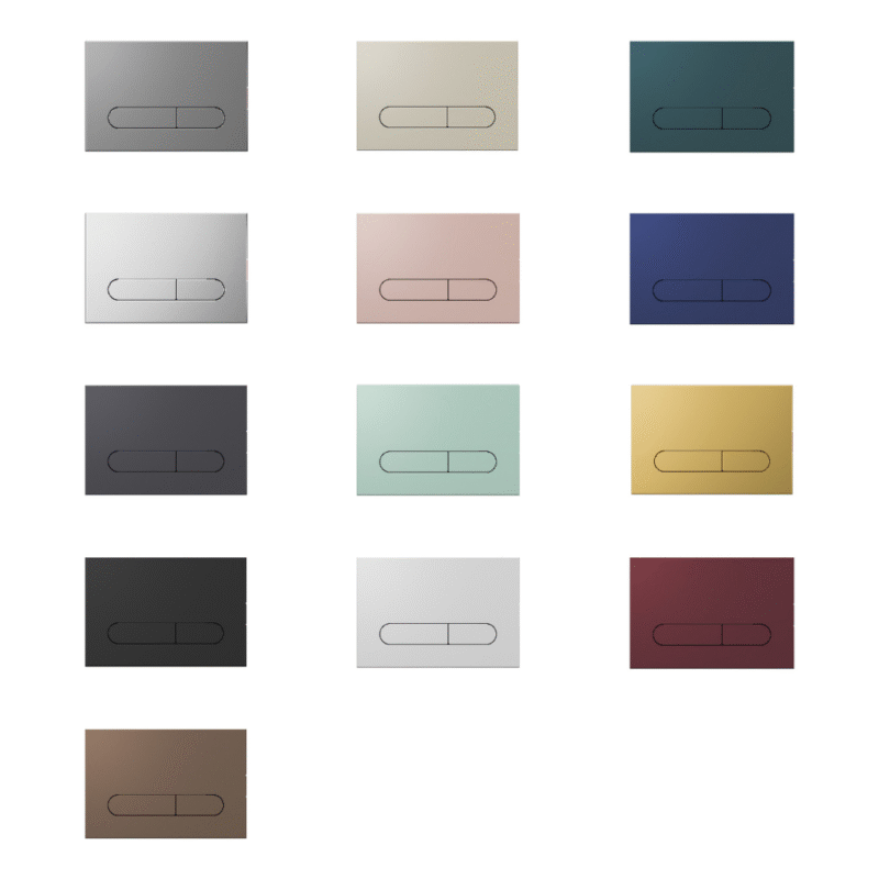 Isvea Sotti Kumanda Paneli Mat Krom