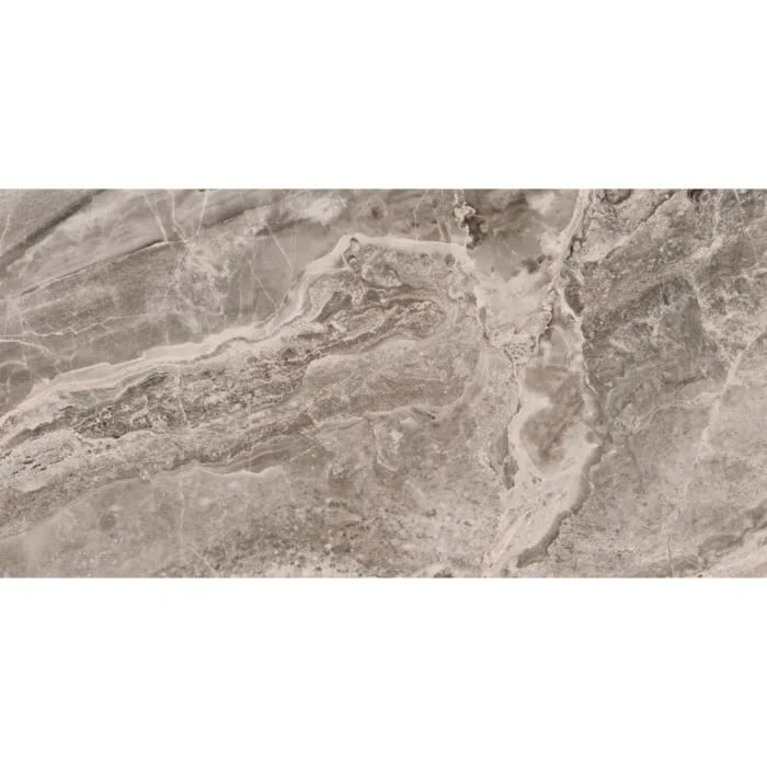 Kütahya Seramik 60x120 cm Keops Mocha Rektifiye Parlak Nano