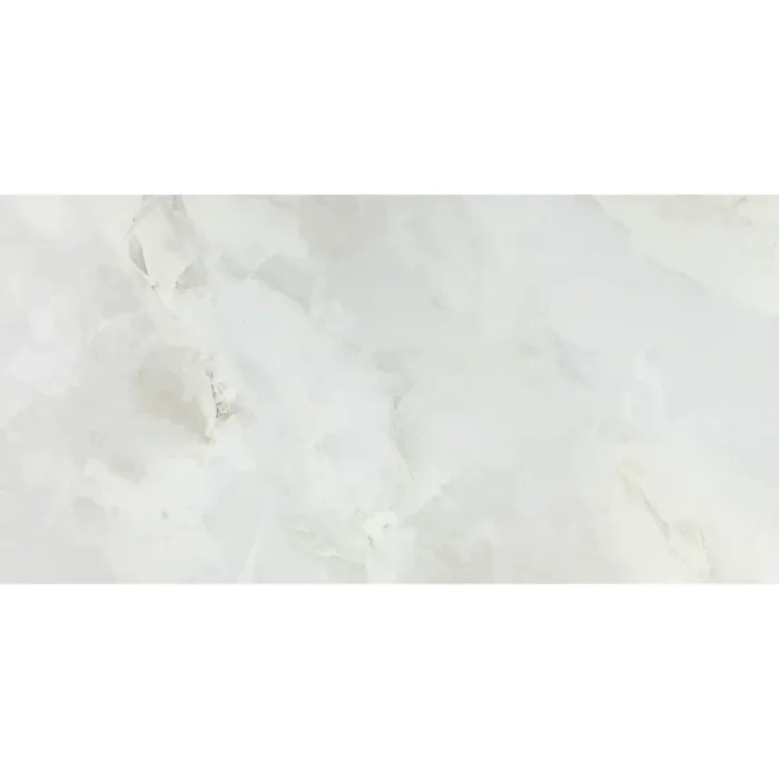 Kütahya Seramik 60x120 cm Marea Beyaz Rektifiye Parlak Nano