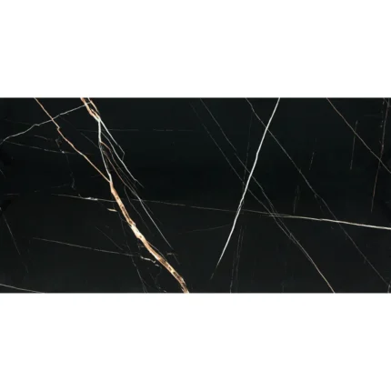 Kütahya Seramik 60x120 cm Nox Siyah Kristal Rektifiye Parlak Nano