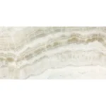 Kütahya Seramik 60x120 cm Onıks Beyaz Rektifiye Parlak Nano