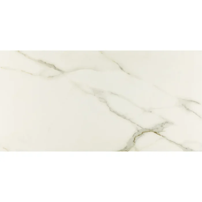 Kütahya Seramik 60x120 cm Royal Calacatta Rektifiye Parlak Nano