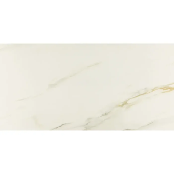 Kütahya Seramik 60x120 cm Royal Calacatta Rektifiye Parlak Nano