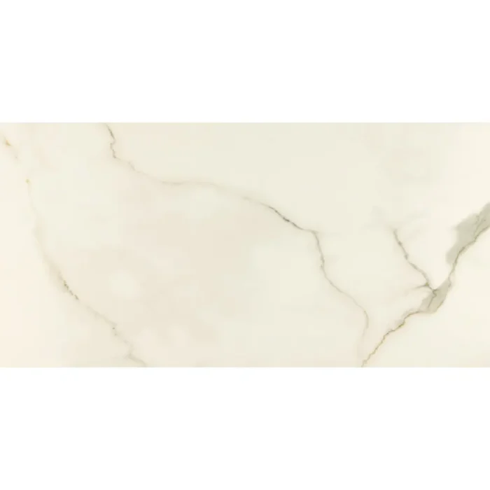 Kütahya Seramik 60x120 cm Royal Calacatta Rektifiye Parlak Nano