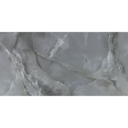 Kütahya Seramik 60x120 Marea Koyu Gri Rektifiye Parlak Nano - 55015333RN - Duvar Seramikleri, Yer Seramikleri, Granit - Seramik