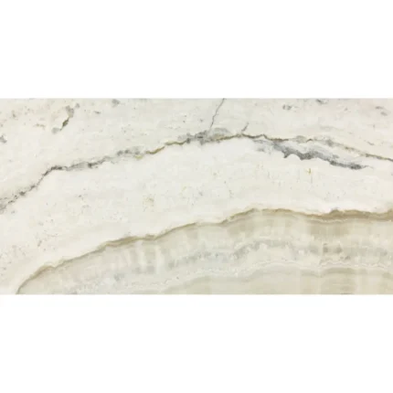 Kütahya Seramik 60x120 Oniks Beyaz Rektifiye Parlak Nano - 55012936RN - Duvar Seramikleri, Yer Seramikleri, Granit - Seramik